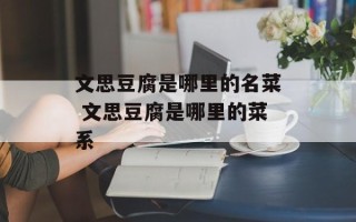文思豆腐是哪里的名菜 文思豆腐是哪里的菜系