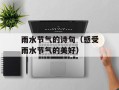 雨水节气的诗句（感受雨水节气的美好）