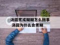汤圆煮成糊糊怎么回事 汤圆为什么会煮糊