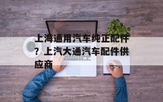 上海通用汽车纯正配件？上汽大通汽车配件供应商
