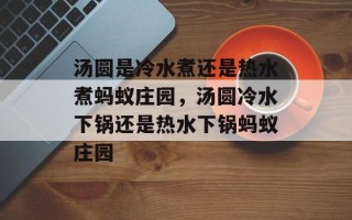 汤圆是冷水煮还是热水煮蚂蚁庄园，汤圆冷水下锅还是热水下锅蚂蚁庄园