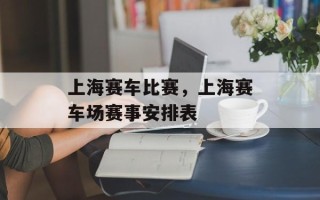 上海赛车比赛，上海赛车场赛事安排表