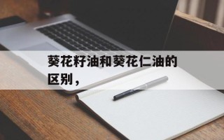 葵花籽油和葵花仁油的区别，