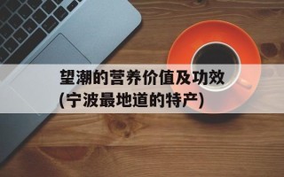 望潮的营养价值及功效(宁波最地道的特产)