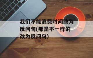 我们不能浪费时间改为反问句(那是不一样的改为反问句)