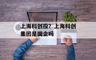 上海科创投？上海科创集团是国企吗
