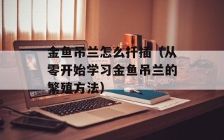 金鱼吊兰怎么扦插（从零开始学习金鱼吊兰的繁殖方法）