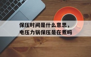 保压时间是什么意思，电压力锅保压是在煮吗