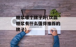糖浆哪个牌子好(饮品糖浆有什么值得推荐的牌子)