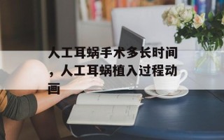 人工耳蜗手术多长时间，人工耳蜗植入过程动画