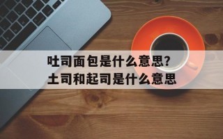 吐司面包是什么意思？土司和起司是什么意思