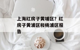 上海红房子黄埔区？红房子黄浦区和杨浦区报告
