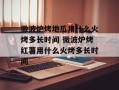 微波炉烤地瓜用什么火烤多长时间 微波炉烤红薯用什么火烤多长时间