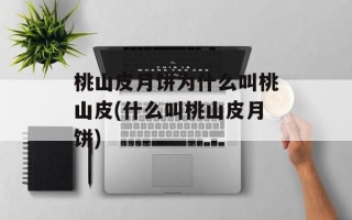 桃山皮月饼为什么叫桃山皮(什么叫桃山皮月饼)