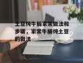 土豆炖牛腩家常做法和步骤，家常牛腩炖土豆的做法