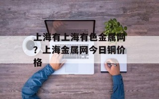 上海有上海有色金属网？上海金属网今日铜价格