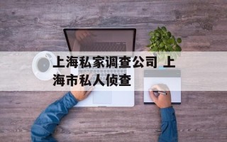 上海私家调查公司 上海市私人侦查