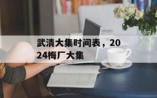 武清大集时间表，2024梅厂大集