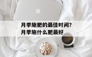 月季施肥的最佳时间？月季施什么肥最好