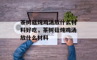 茶树菇炖鸡汤放什么材料好吃，茶树菇炖鸡汤放什么材料