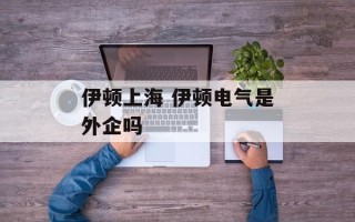 伊顿上海 伊顿电气是外企吗