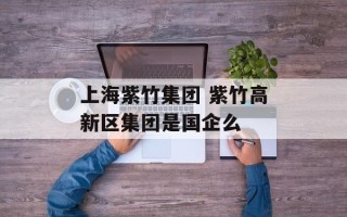 上海紫竹集团 紫竹高新区集团是国企么