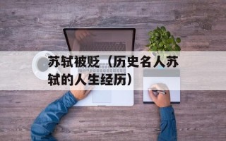苏轼被贬（历史名人苏轼的人生经历）