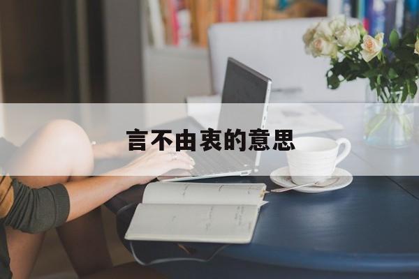 言不由衷的意思-第1张图片-