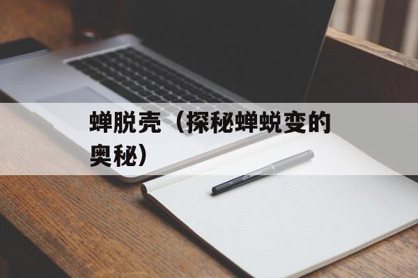 蝉脱壳（探秘蝉蜕变的奥秘）-第1张图片-