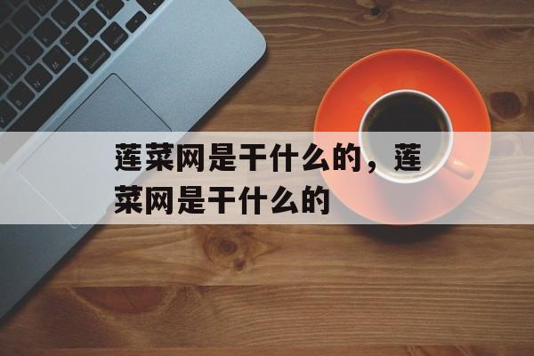 莲菜网是干什么的，莲菜网是干什么的-第1张图片-