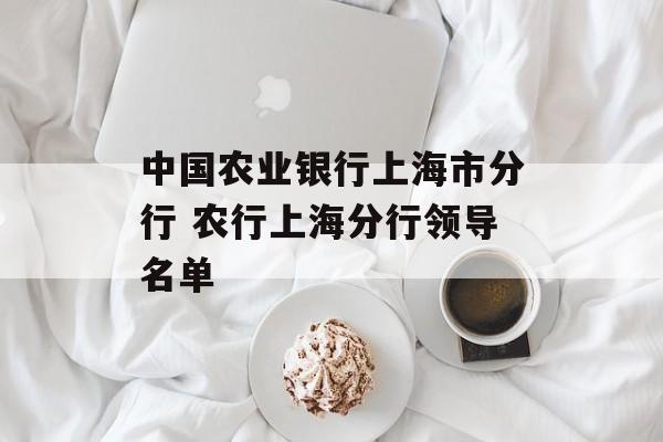 中国农业银行上海市分行 农行上海分行领导名单-第1张图片-