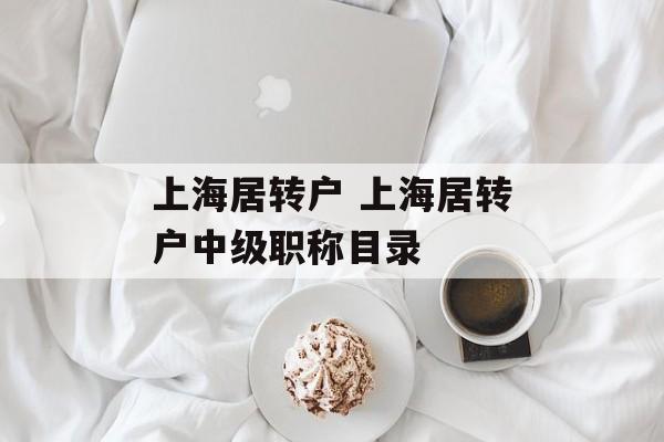 上海居转户 上海居转户中级职称目录-第1张图片-