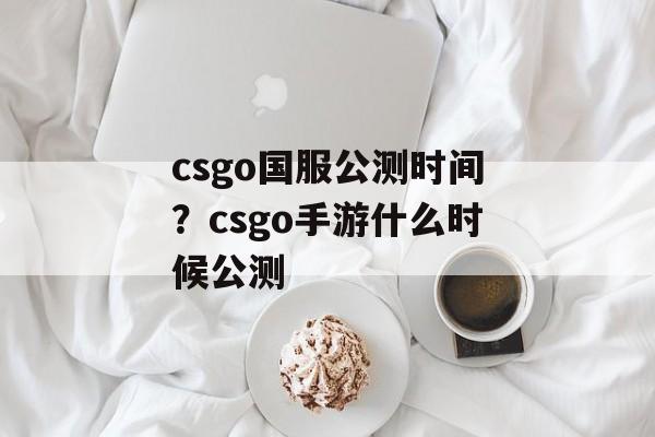 csgo国服公测时间？csgo手游什么时候公测-第1张图片-