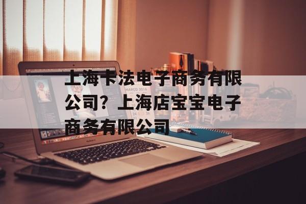 上海卡法电子商务有限公司？上海店宝宝电子商务有限公司-第1张图片-