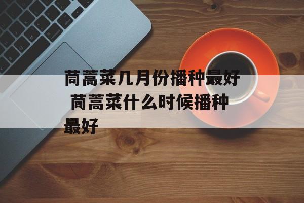 茼蒿菜几月份播种最好 茼蒿菜什么时候播种最好-第1张图片-