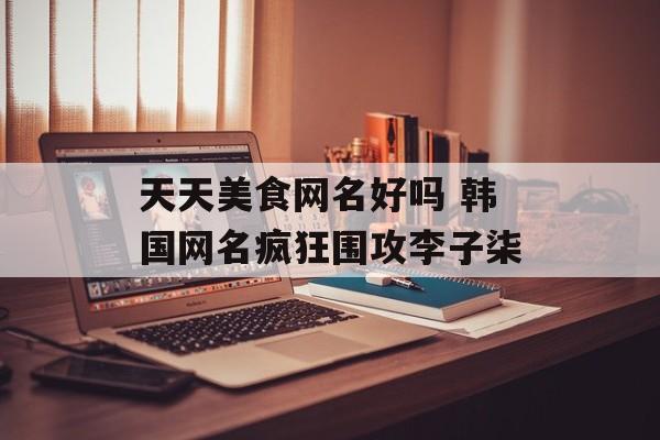 天天美食网名好吗 韩国网名疯狂围攻李子柒-第1张图片-